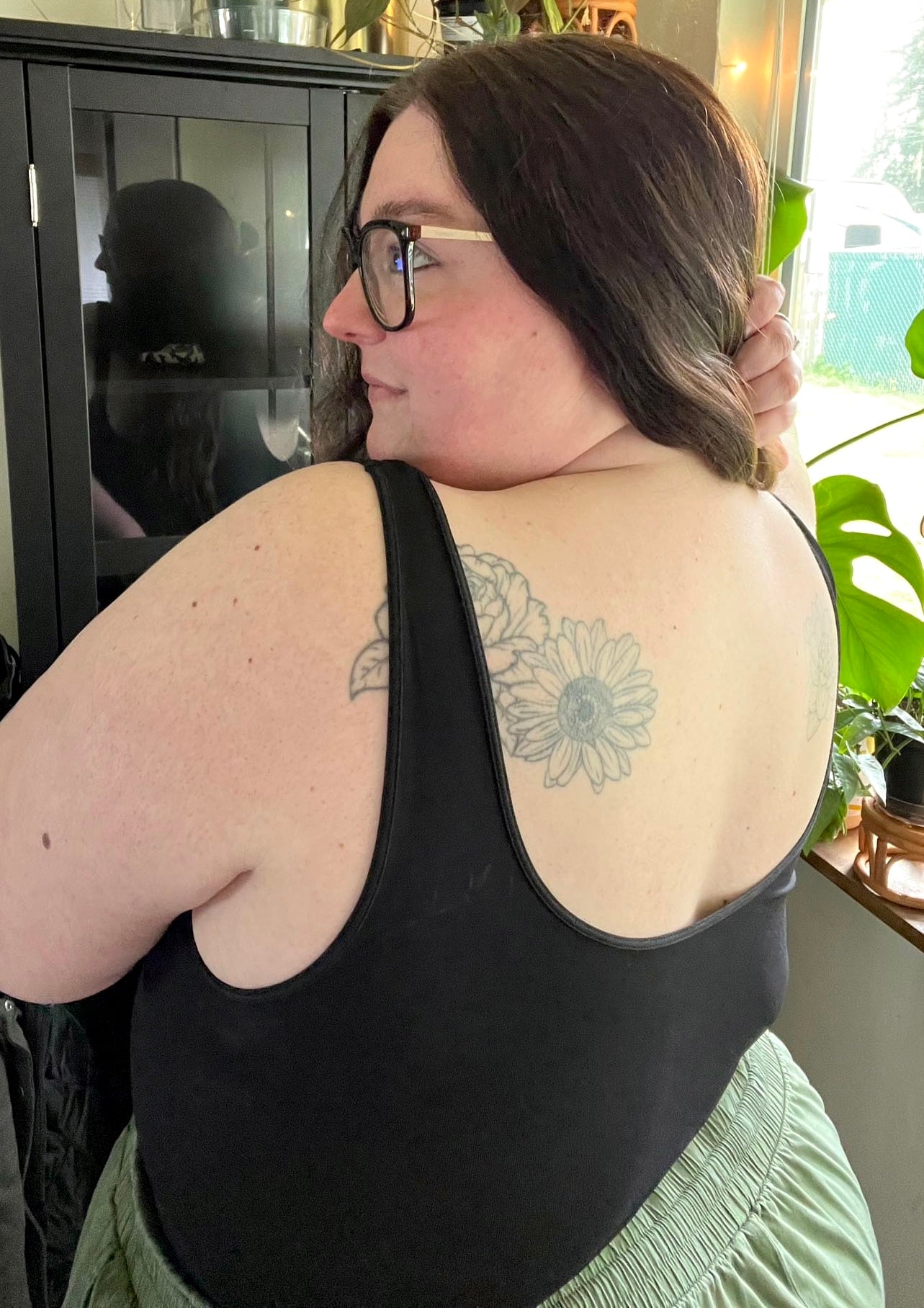 Plus Size Reversible Seamless Tank Top