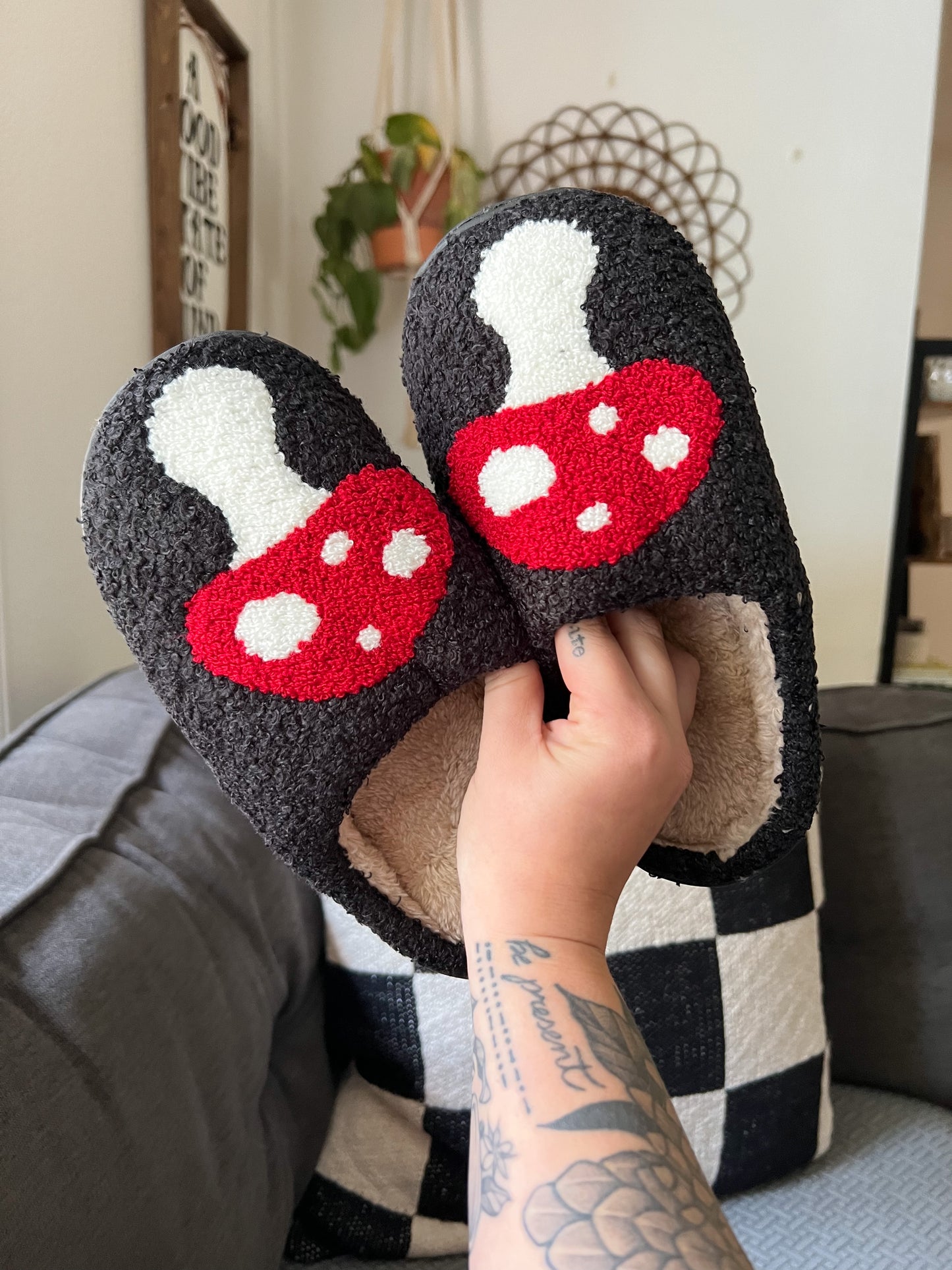 Mushroom Slippers