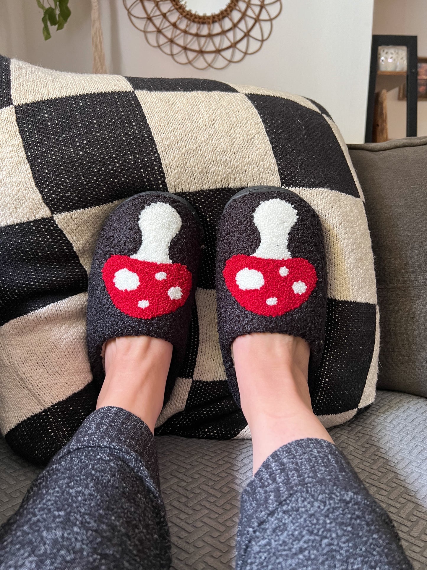 Mushroom Slippers