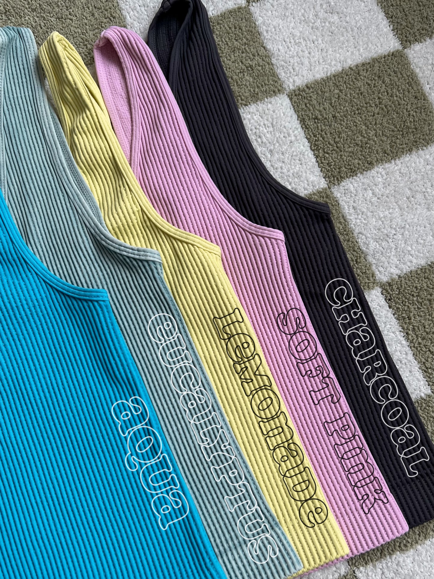 Reversible Seamless Tank Tops