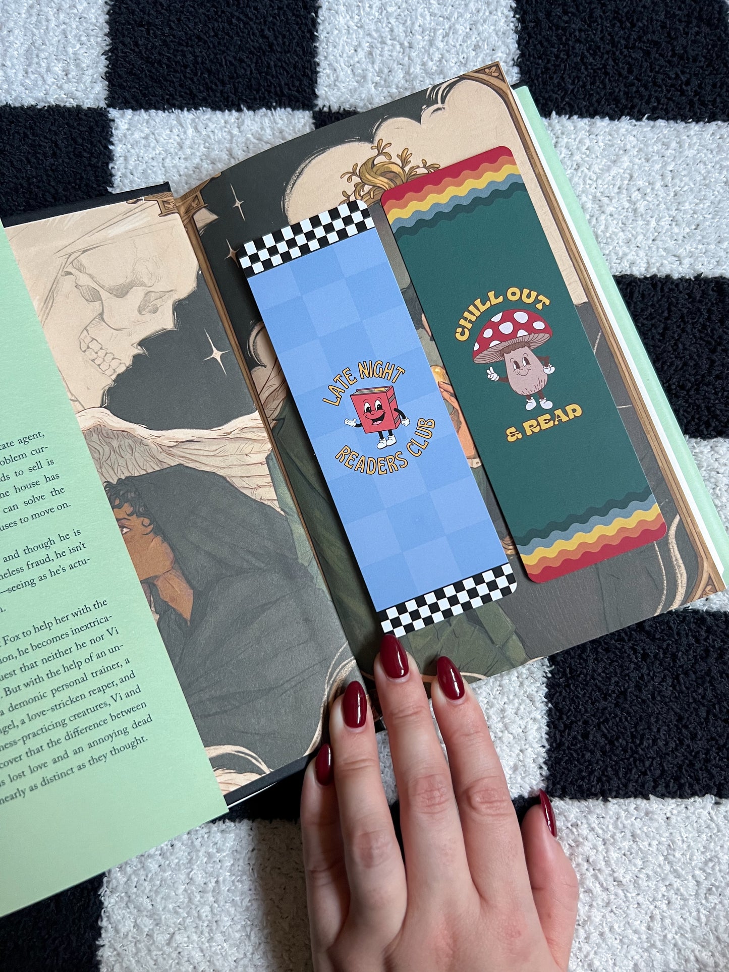 Retro Bookmark Set