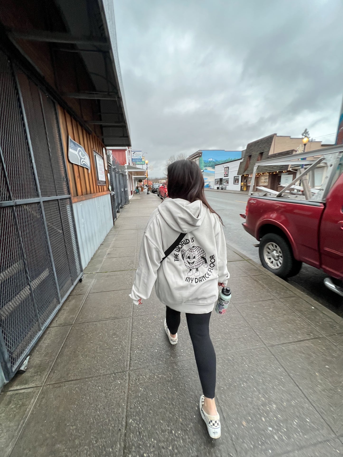 The World is my Dance Floor Disco Hoodie