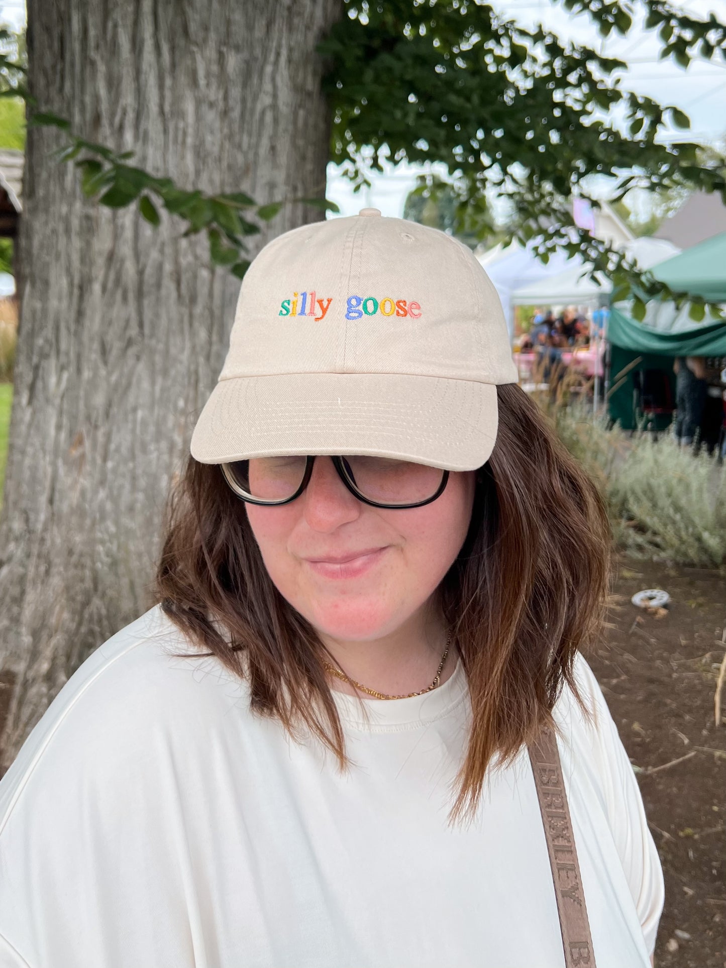 Silly Goose Embroidered Dad Hat