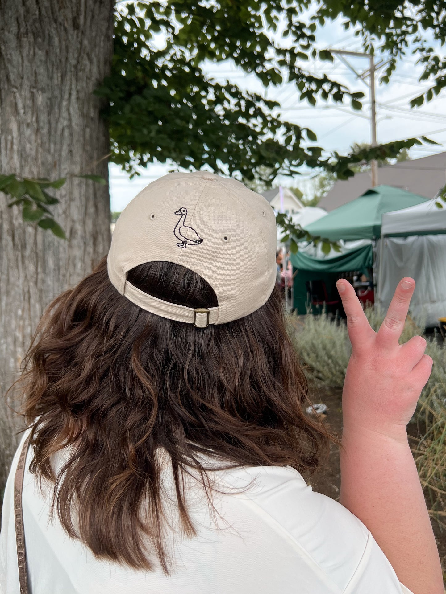 Silly Goose Embroidered Dad Hat
