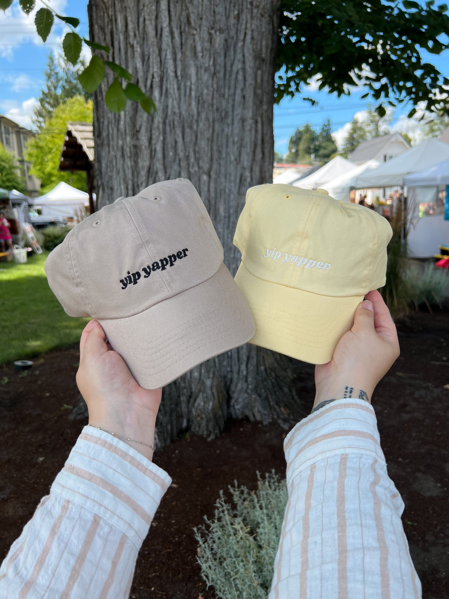 Yip Yapper Embroidered Dad Hat