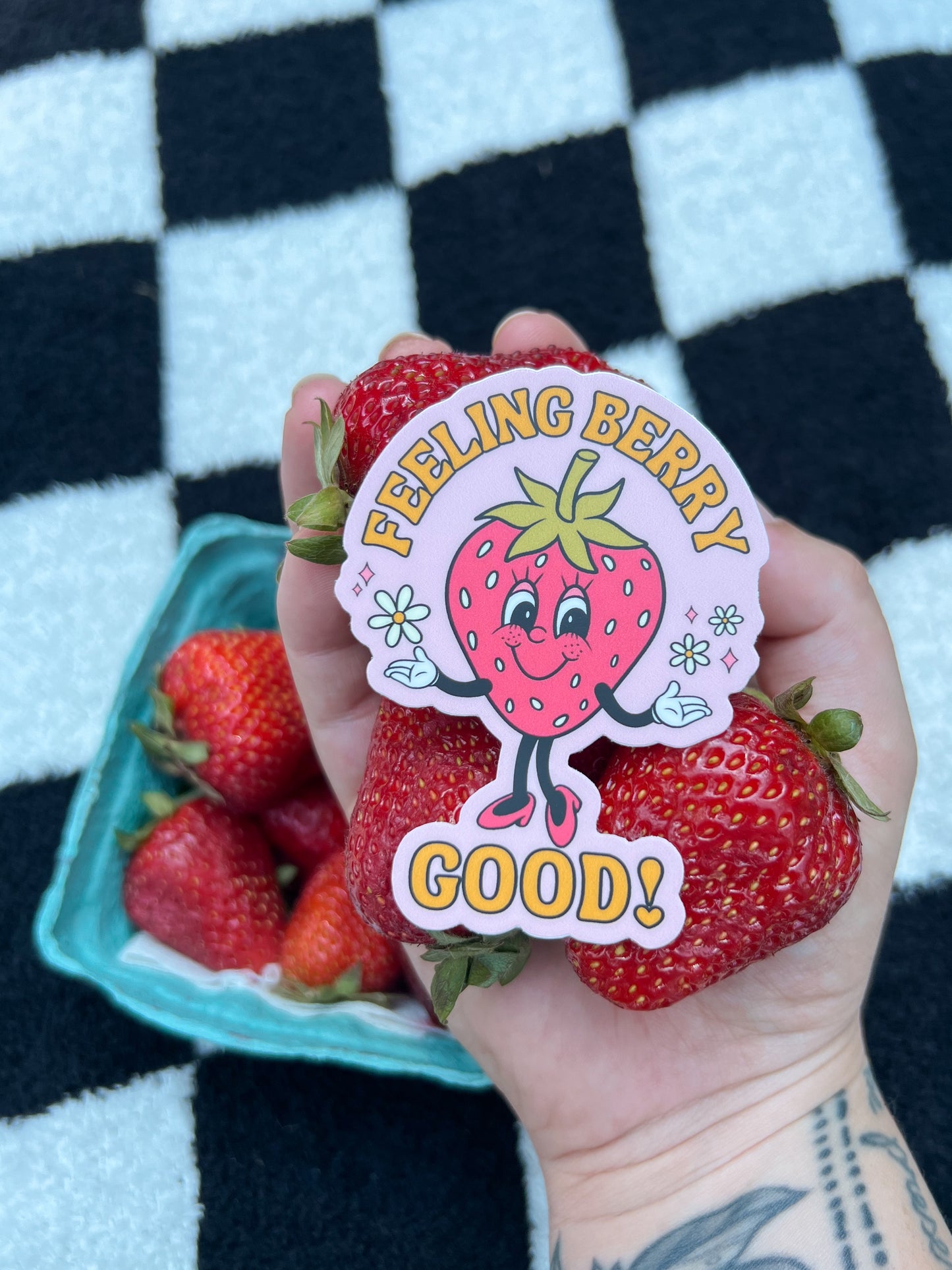 Feeling Berry Good Sticker
