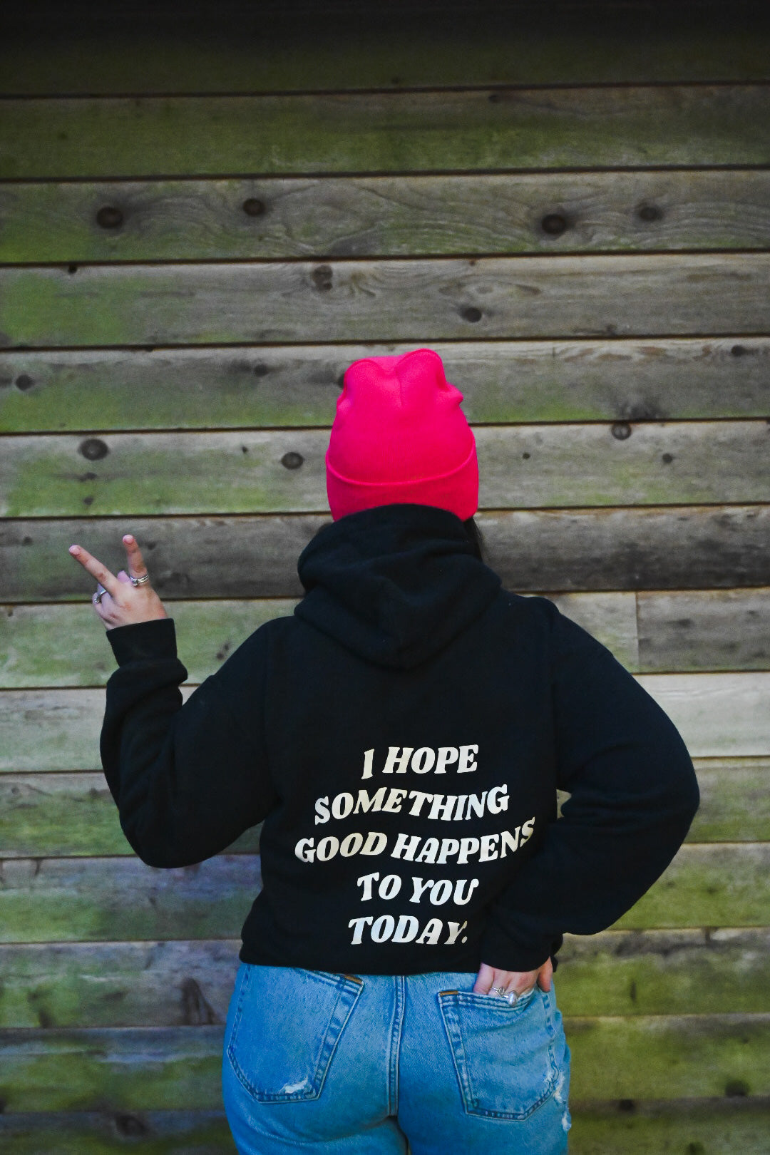 I Hope Something Good Happens To You Today Hooded Sweatshirt