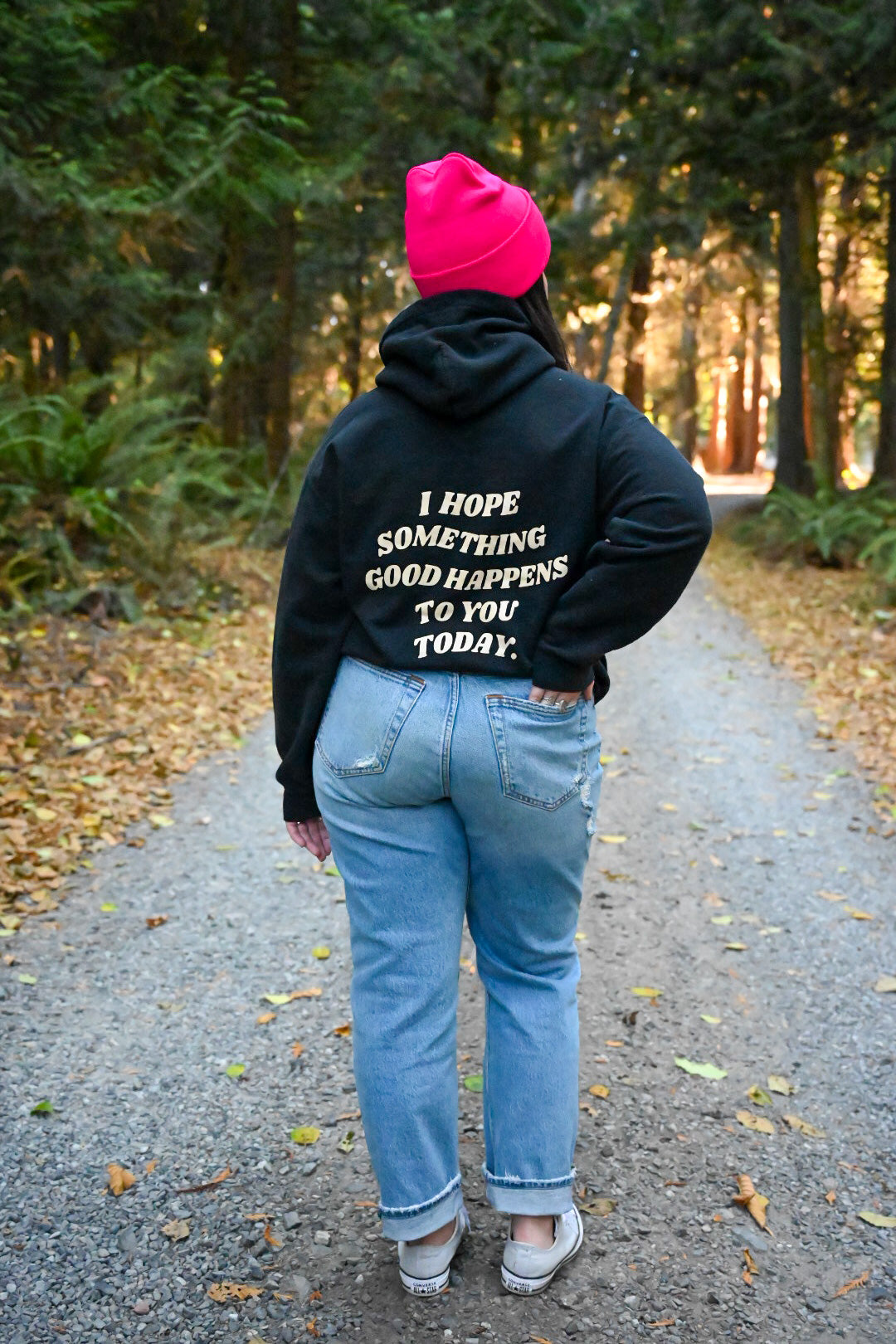 I Hope Something Good Happens To You Today Hooded Sweatshirt