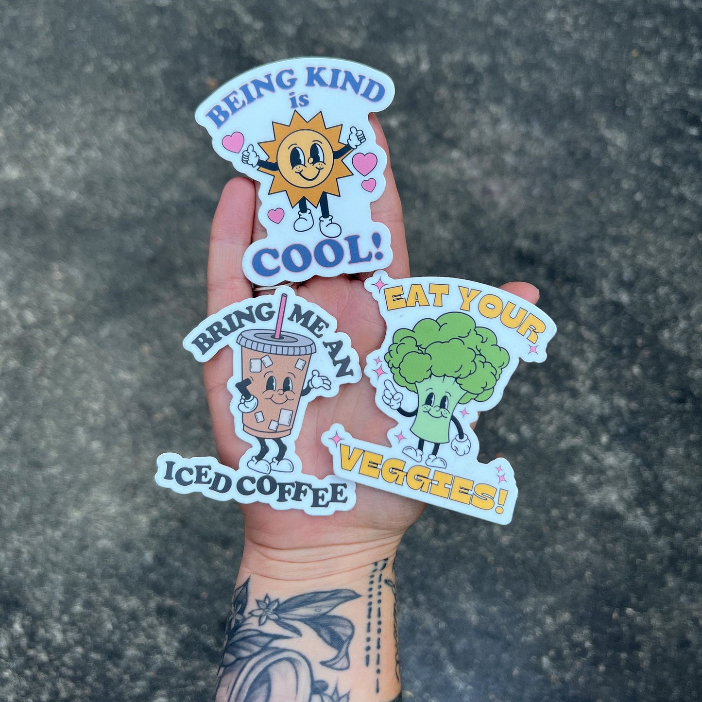 Bring Me an Iced Coffee Sticker