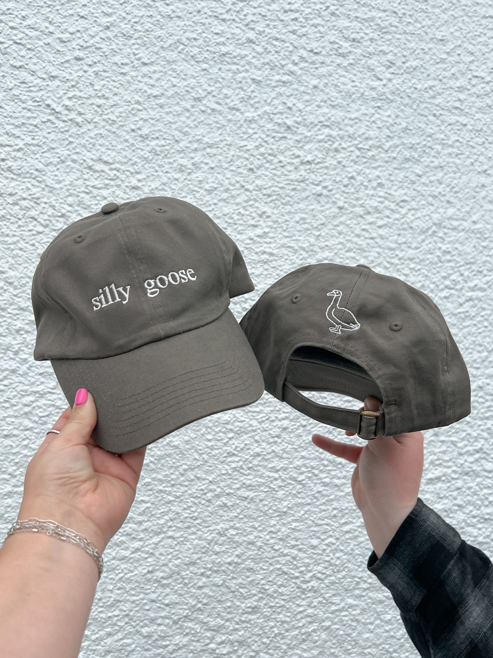 Embroidered Dad Hats Silly Goose Embroidered Dad Hat