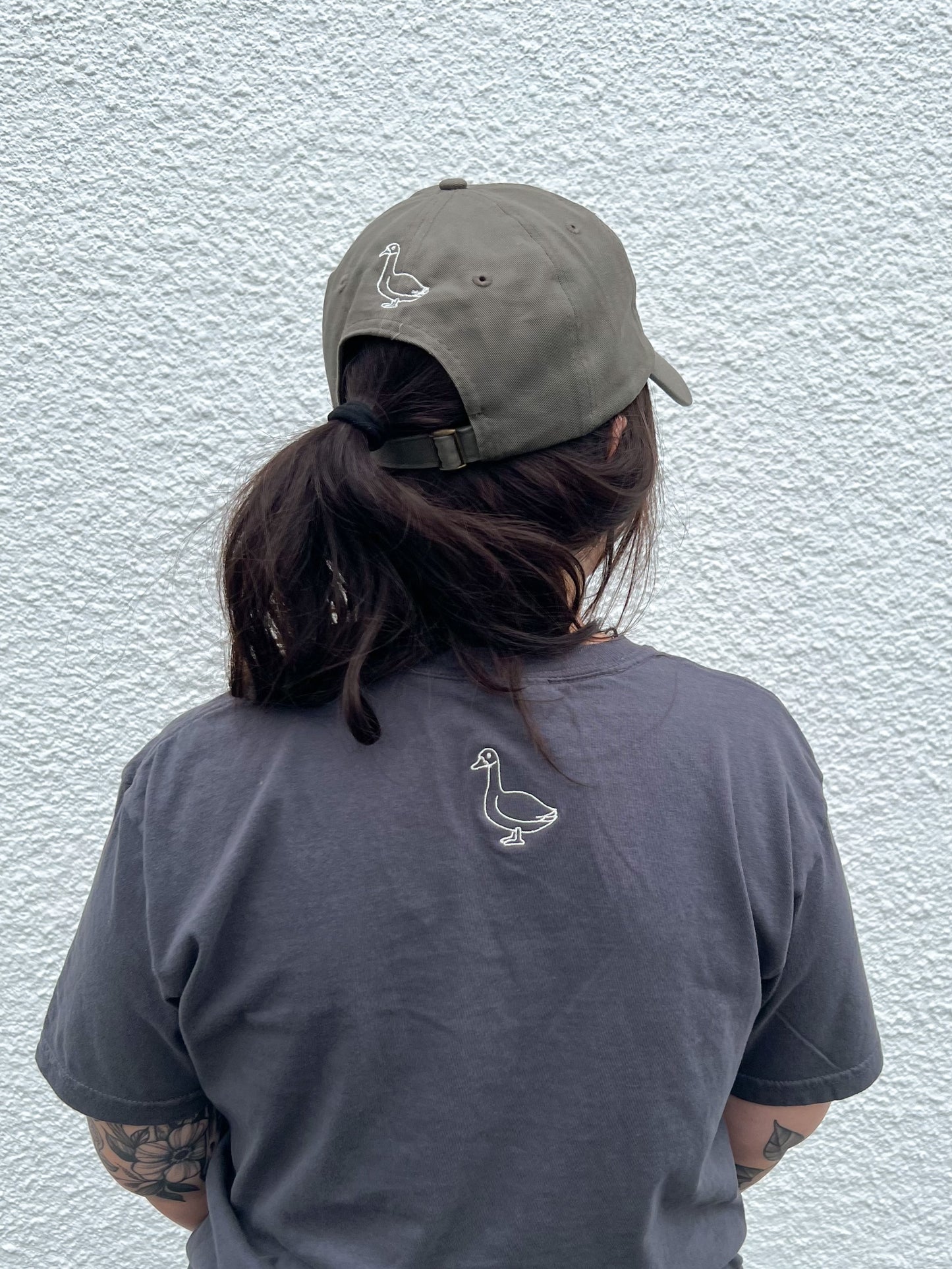 Silly Goose Embroidered Dad Hat