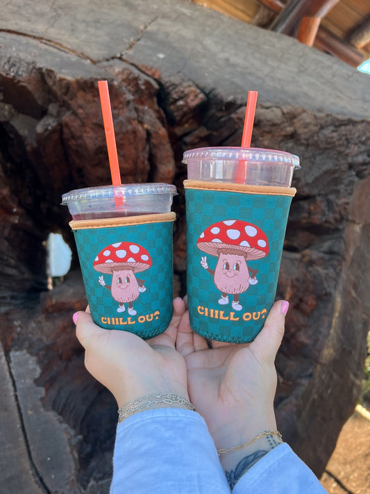 Chill Out Mushroom Drink Sleeve