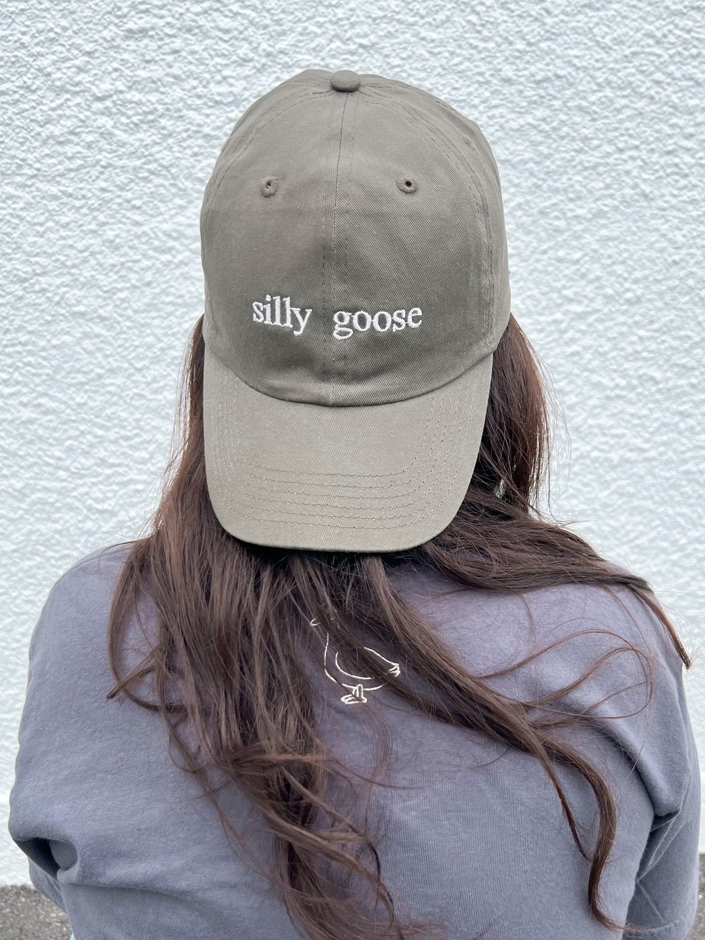 Silly Goose Embroidered Dad Hat