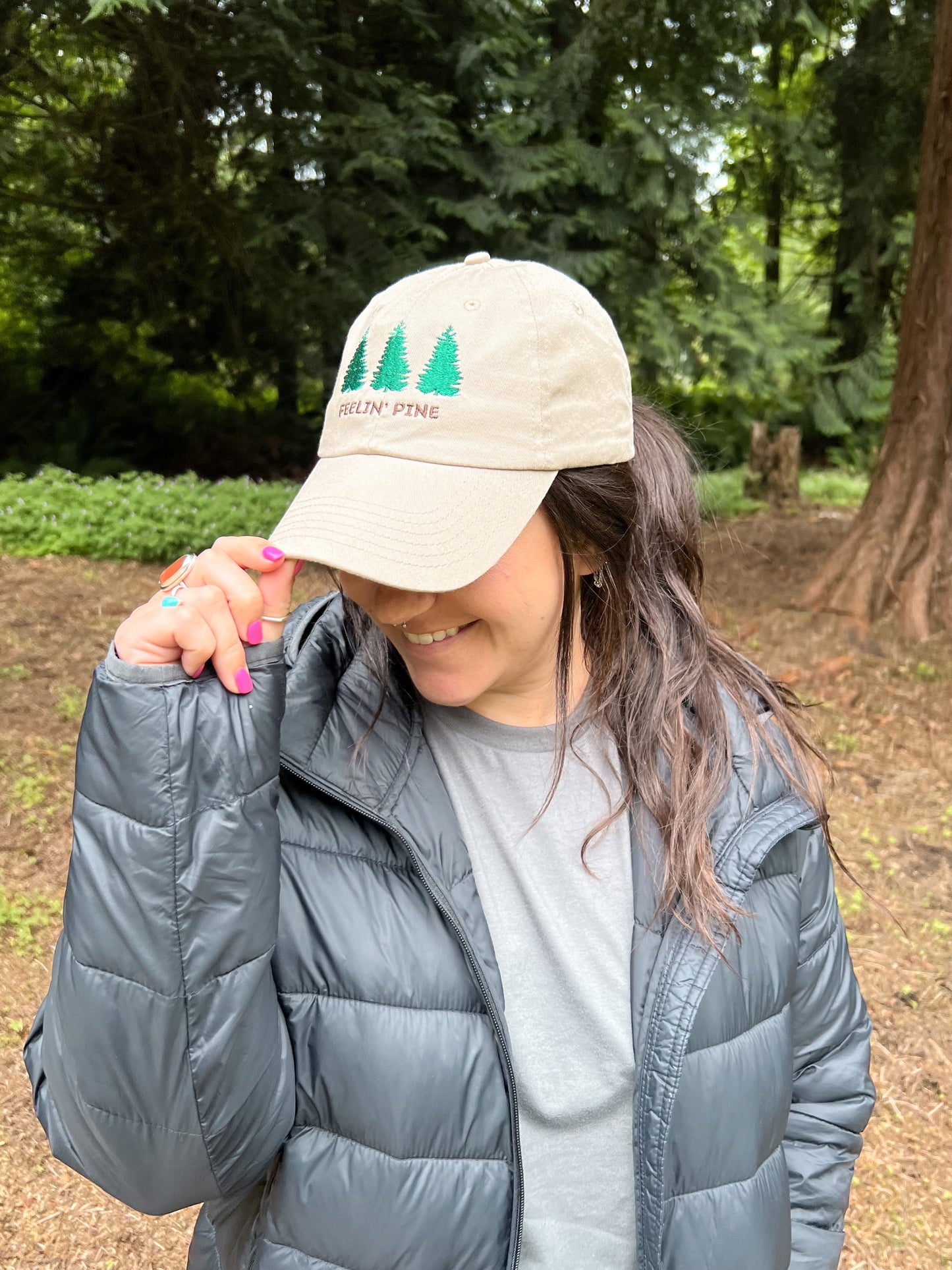 Feelin' Pine Embroidered Dad Hat