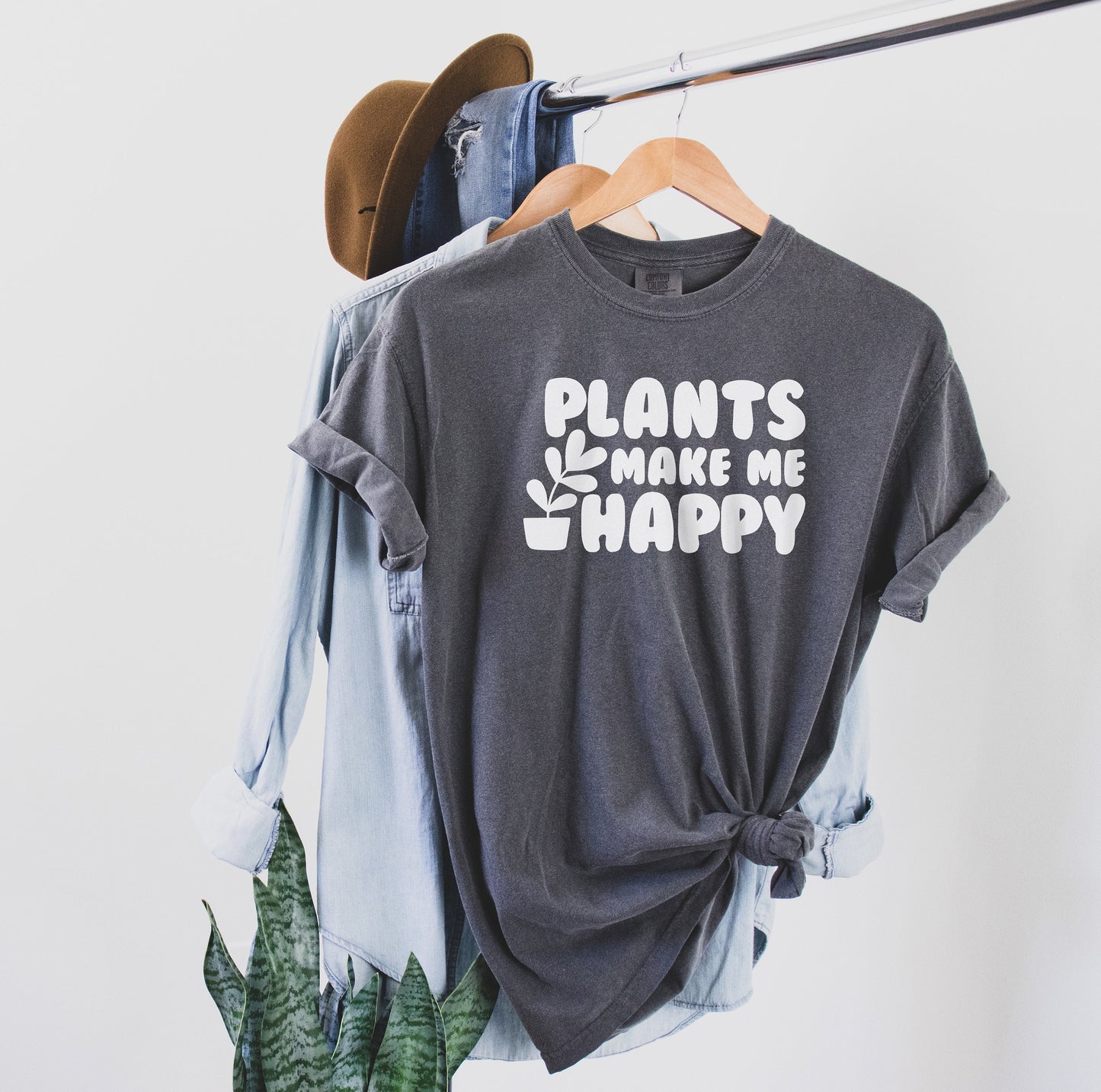 Plants Make Me Happy TShirt